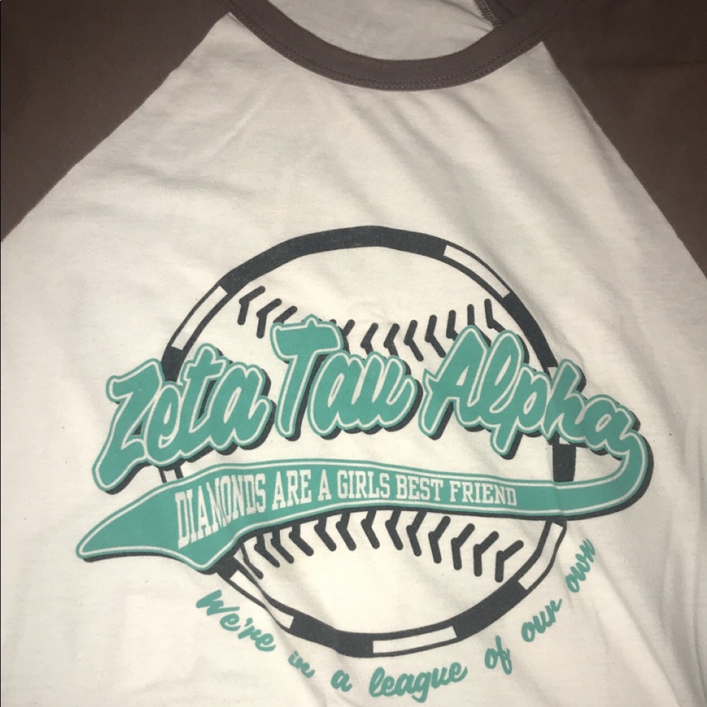 ZTA 3quarter length sleeve baseball shirt